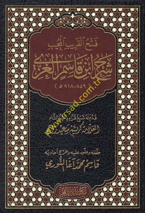 شرح ابن قاسم الغزي